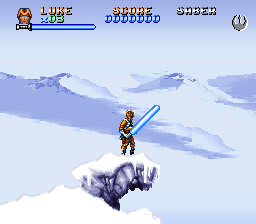 Super Star Wars - The Empire Strikes Back (Europe) In game screenshot